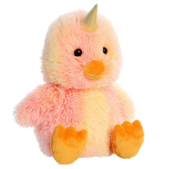 Baby Chick Unicorn Orange 11"