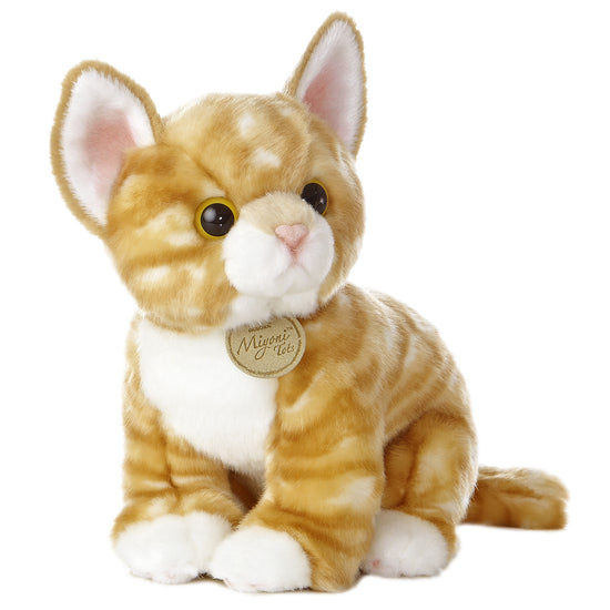 Load image into Gallery viewer, Orange Tabby Kitten Cat 10&amp;quot;

