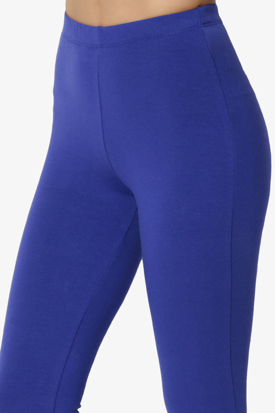 Ansley Luxe Cotton Capri Leggings BRIGHT BLUE_5