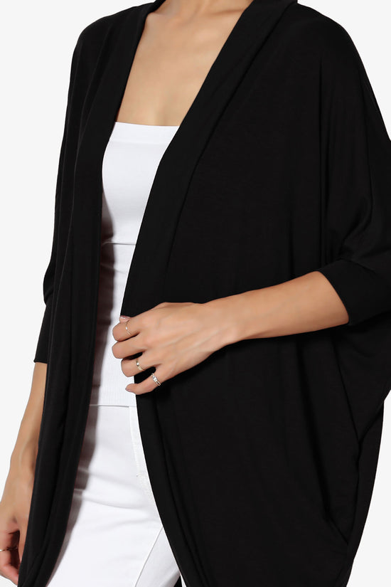 Belgard Cocoon Oversized Cardigan BLACK_5