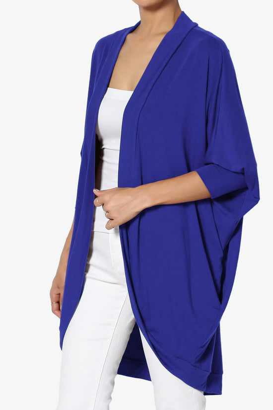 Belgard Cocoon Oversized Cardigan BRIGHT BLUE_3