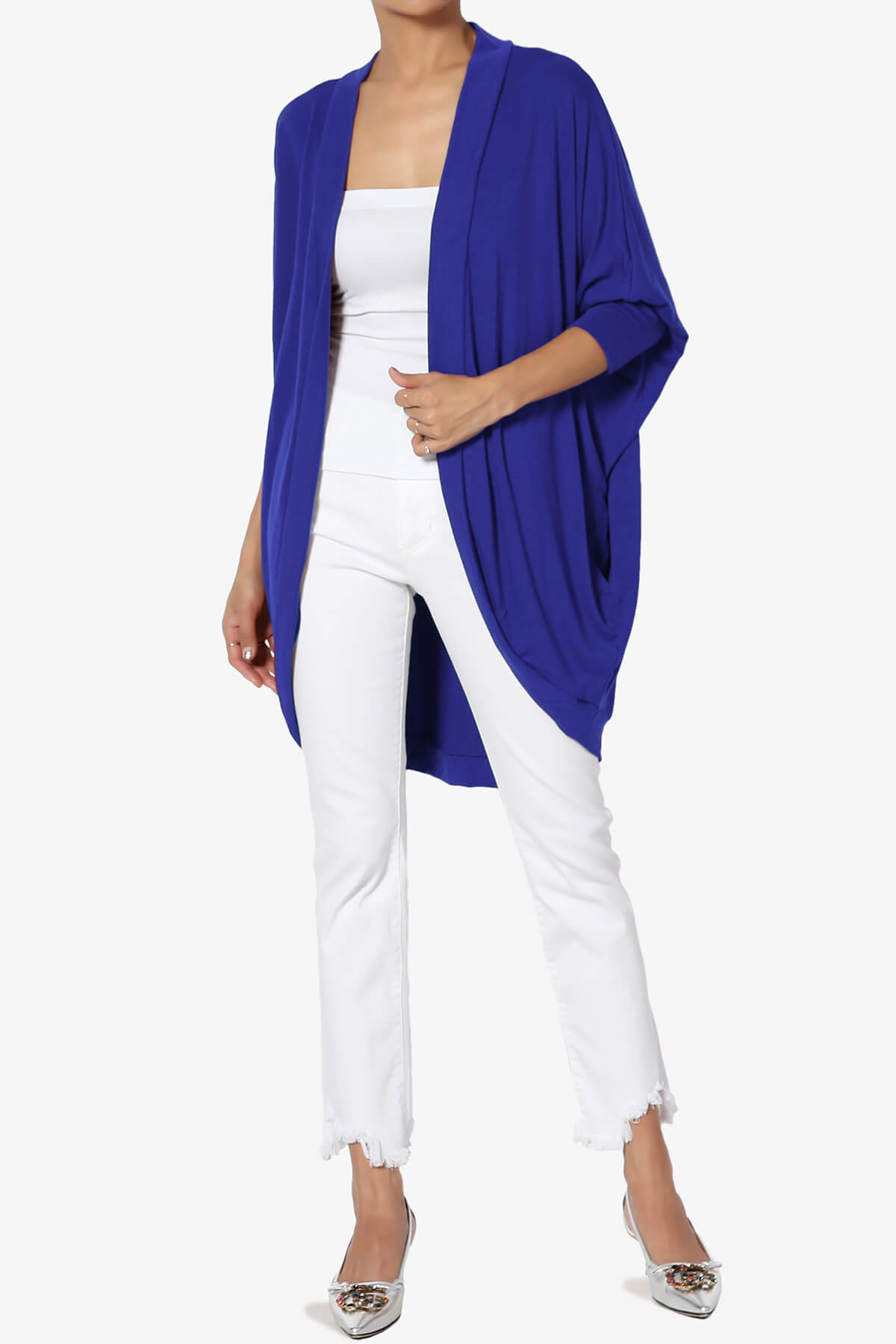 Load image into Gallery viewer, Belgard Cocoon Oversized Cardigan BRIGHT BLUE_6
