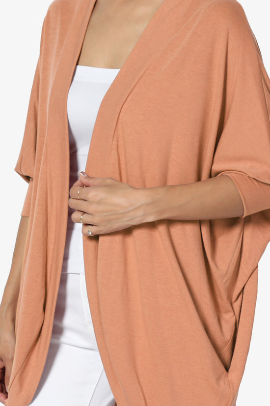 Load image into Gallery viewer, Belgard Cocoon Oversized Cardigan BUTTER ORANGE_5

