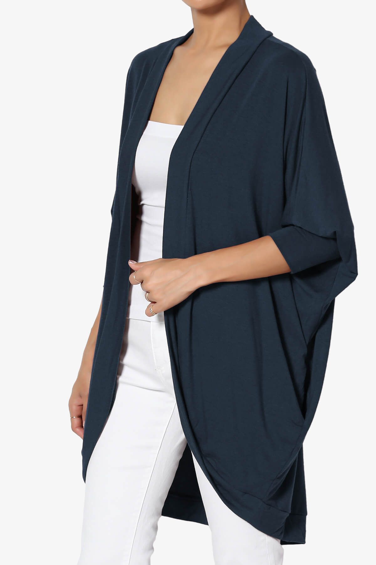 Belgard Cocoon Oversized Cardigan DARK NAVY_3