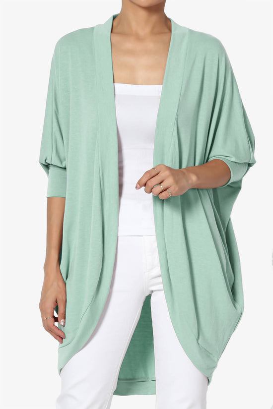 Load image into Gallery viewer, Belgard Cocoon Oversized Cardigan DUSTY GREEN_1
