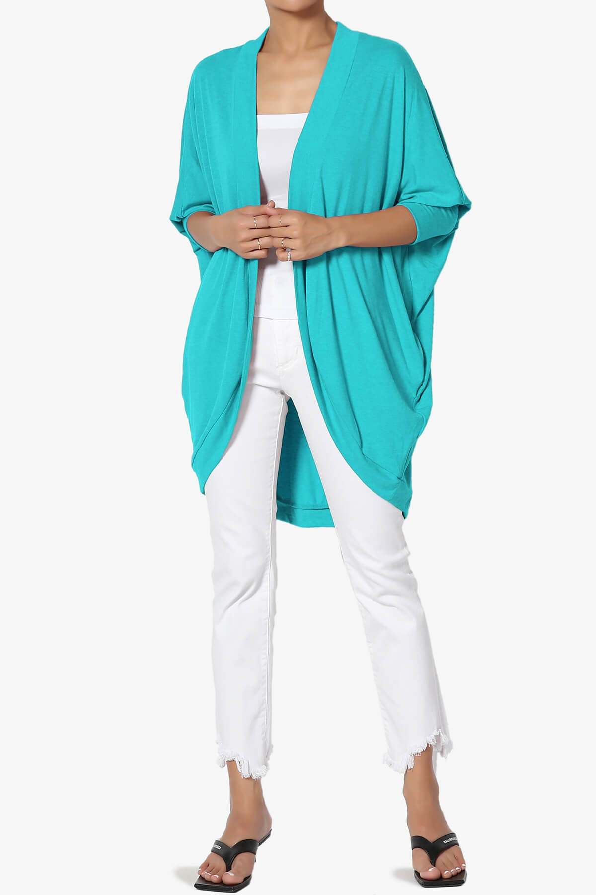 Load image into Gallery viewer, Belgard Cocoon Oversized Cardigan ICE BLUE_6
