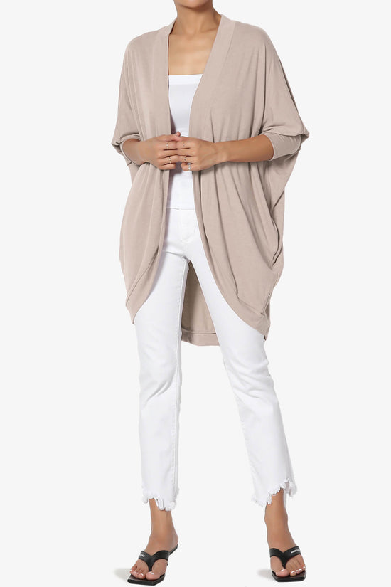 Belgard Cocoon Oversized Cardigan LIGHT MOCHA_6