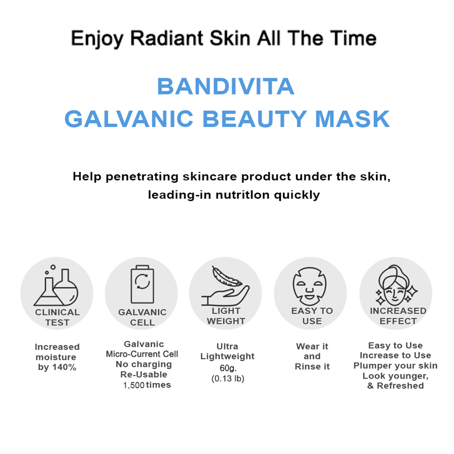 Galvanic Beauty Mask