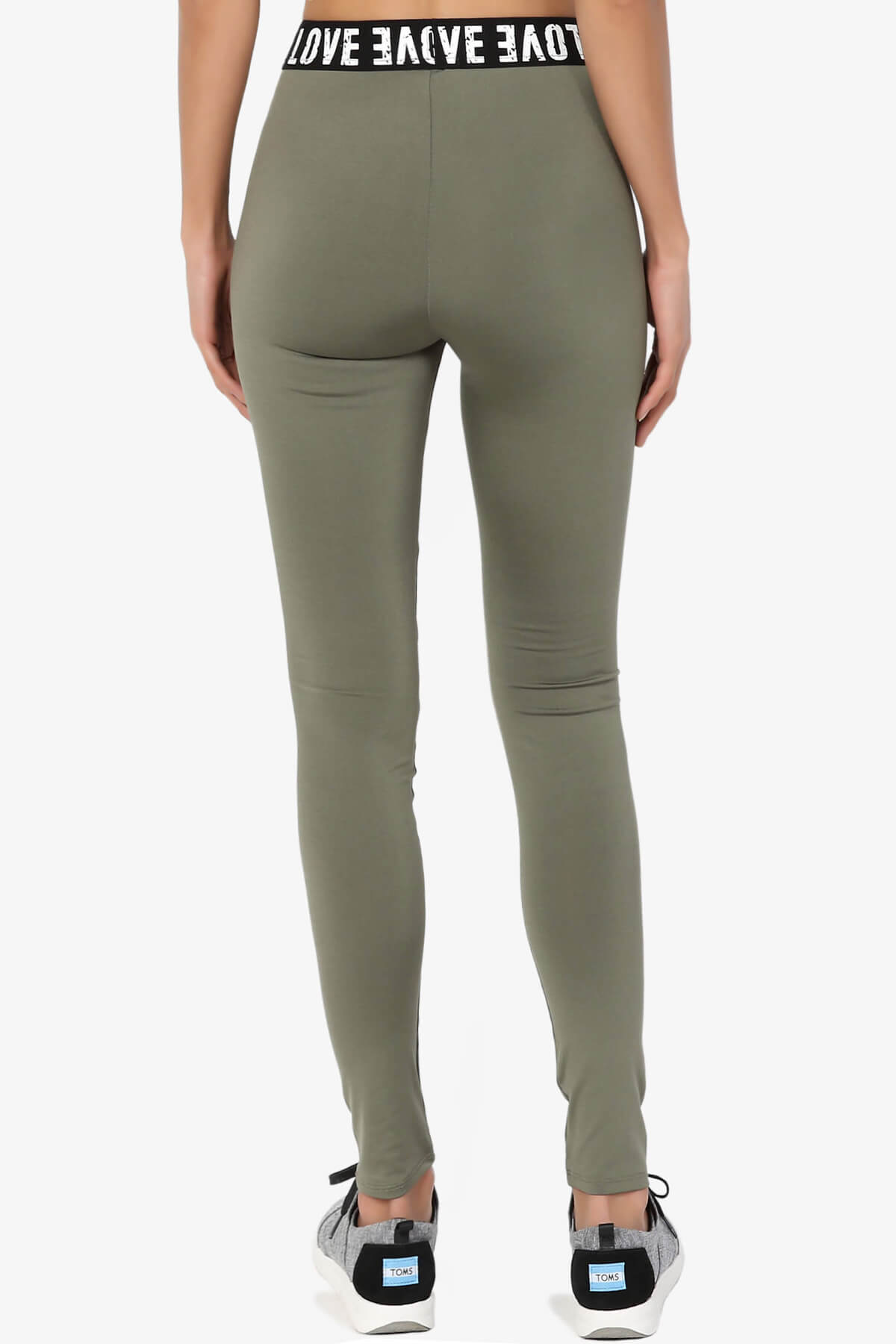 Load image into Gallery viewer, Venture LOVE High Rise Athletic Leggings OLIVE_2
