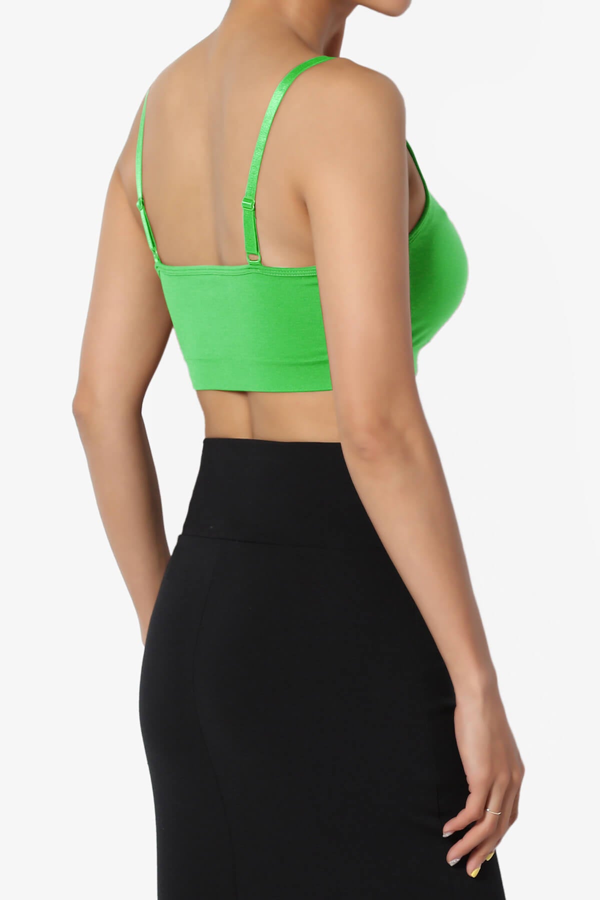 Load image into Gallery viewer, Carolyn Crisscross Bra Top BRIGHT GREEN_4

