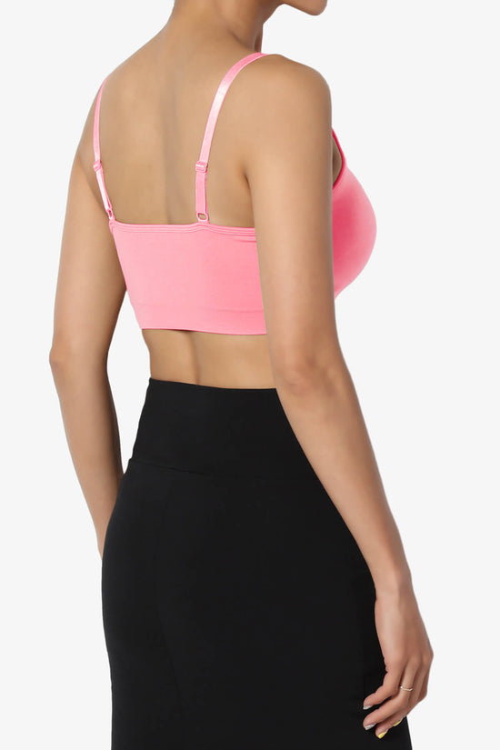 Load image into Gallery viewer, Carolyn Crisscross Bra Top BRIGHT PINK_4
