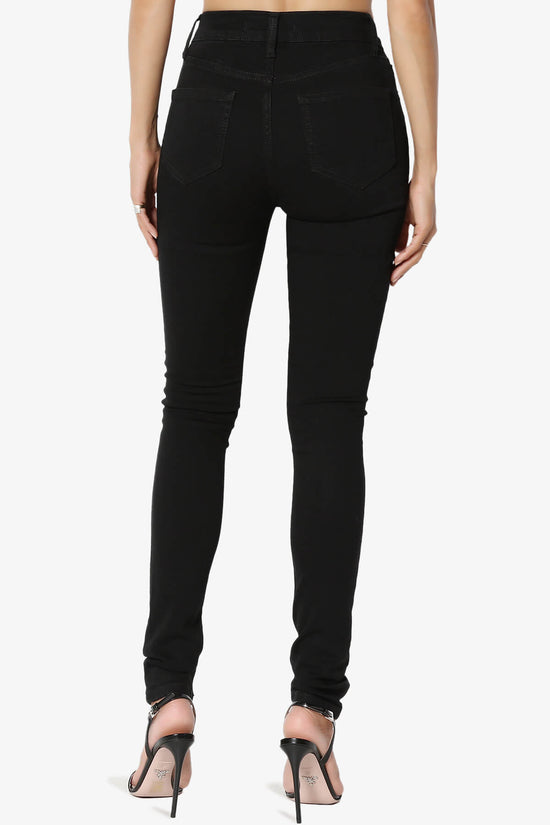 Load image into Gallery viewer, Claire High Rise Skinny Jeans BLACK_2
