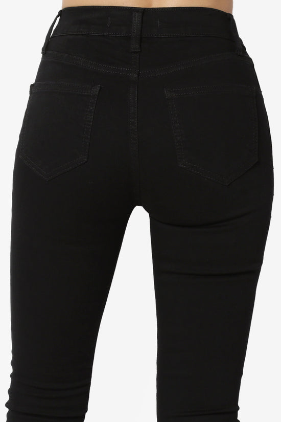Claire High Rise Skinny Jeans BLACK_5