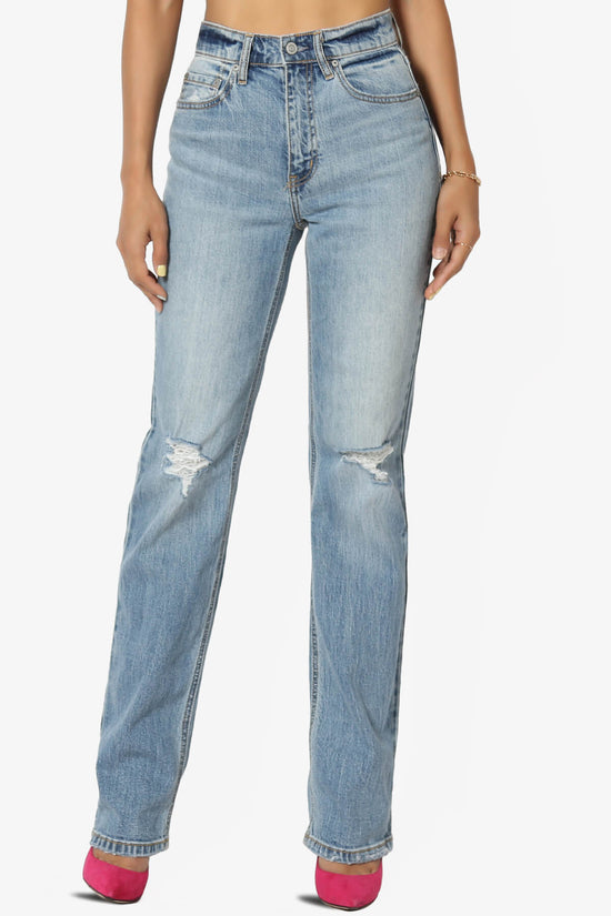 Load image into Gallery viewer, Codi High Rise Dad Baggy Jeans in Orions Med MEDIUM_1
