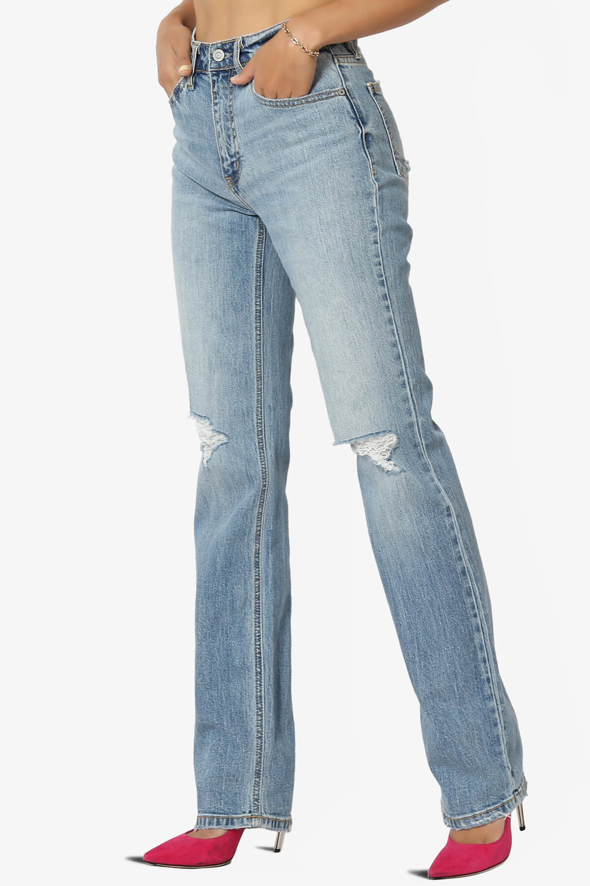 Codi High Rise Dad Baggy Jeans in Orions Med MEDIUM_3