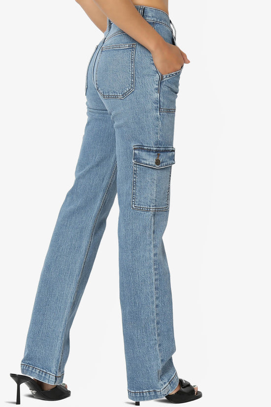 Codi High Waist Cargo Dad Jeans MEDIUM_4