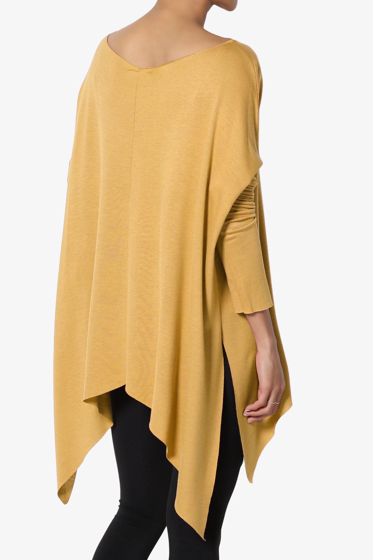 Pruce Off Shoulder Drapey Poncho Top
