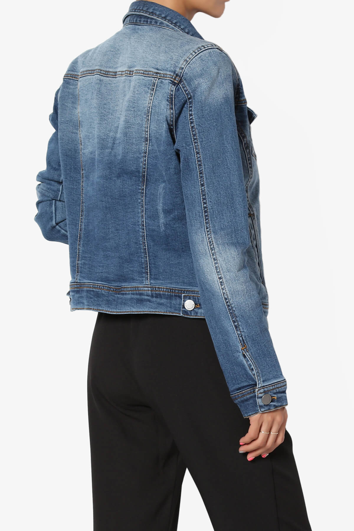 Load image into Gallery viewer, Morrison Stretch Denim Jacket PLUS
