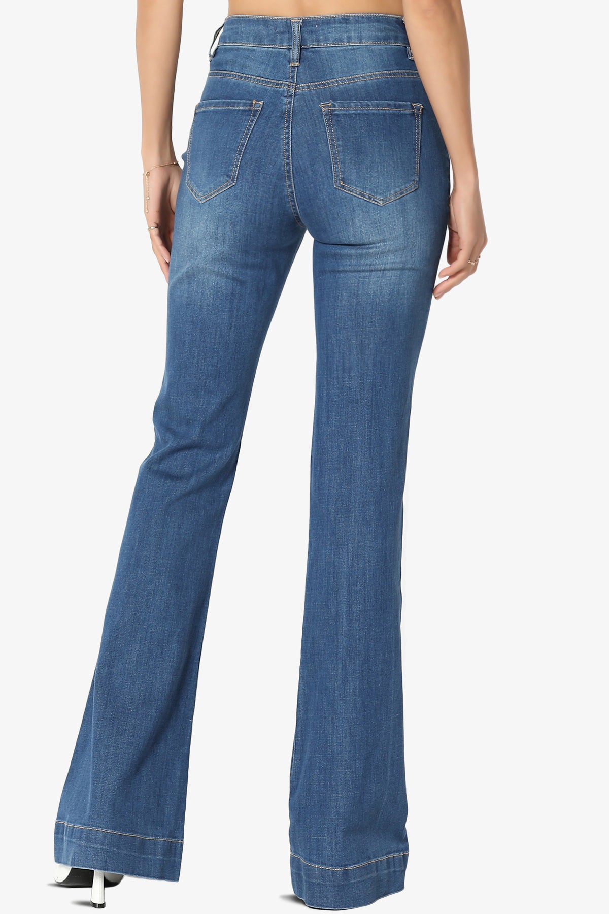 Tessa High Rise 70s Flared Jeans