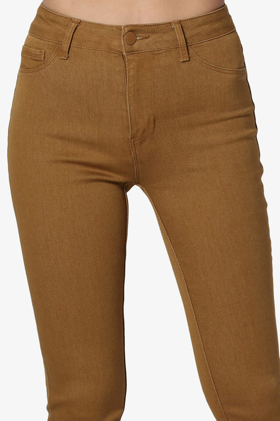 Load image into Gallery viewer, Doris High Rise Skinny Jeans KHAKI_5

