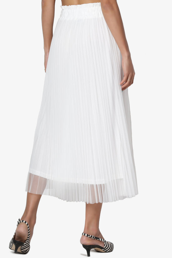 Load image into Gallery viewer, Delrey Tulle Pleated Skirt - TheMogan
