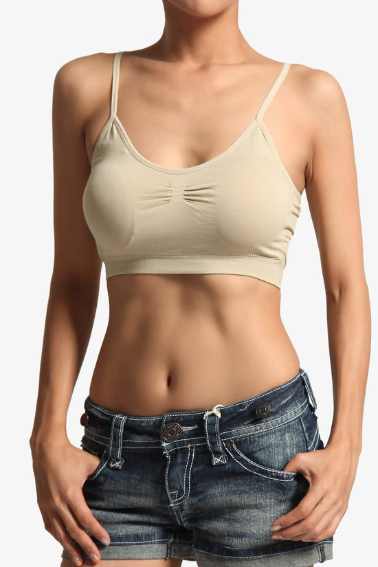 Load image into Gallery viewer, Hanelei Removable Pad Bra Top KHAKI_1
