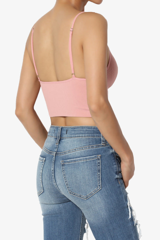 Load image into Gallery viewer, Gemmy Triangle V-Neck Crop Cami
