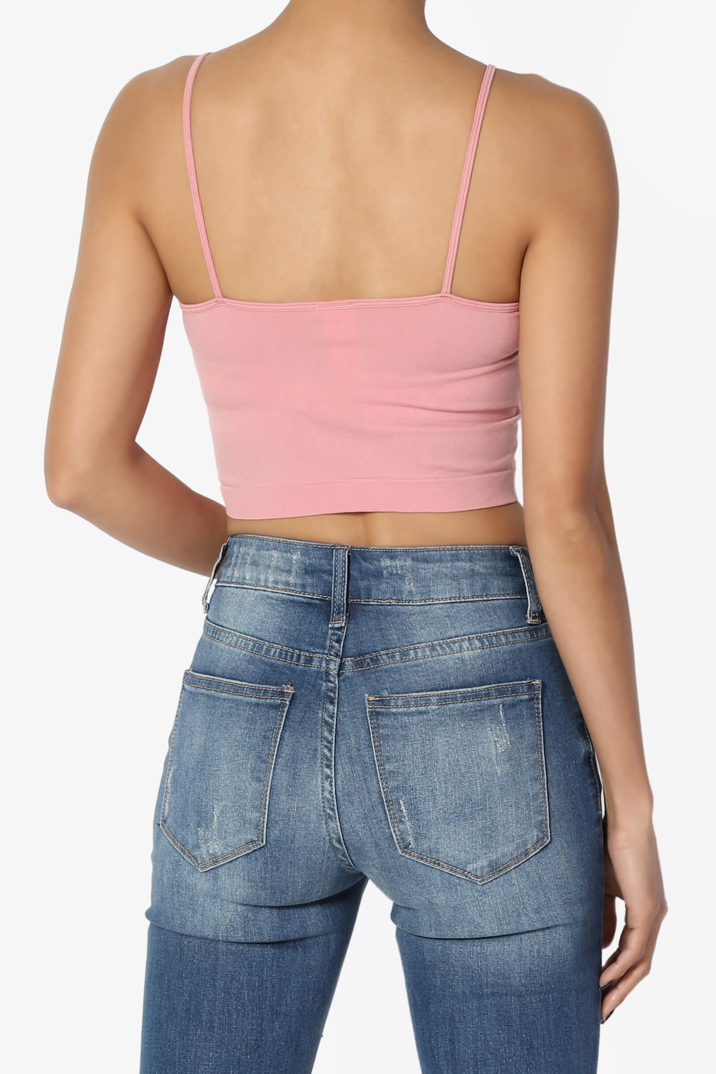 Britney Caged Cropped Camisole DUSTY PINK_2
