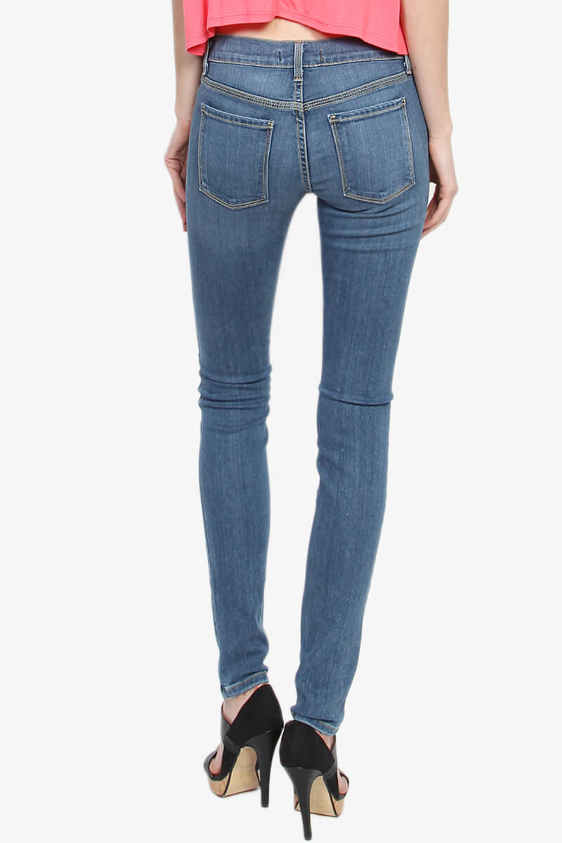 Load image into Gallery viewer, Antonia Mid Rise Soft Skinnny Jeans MEDIUM_2
