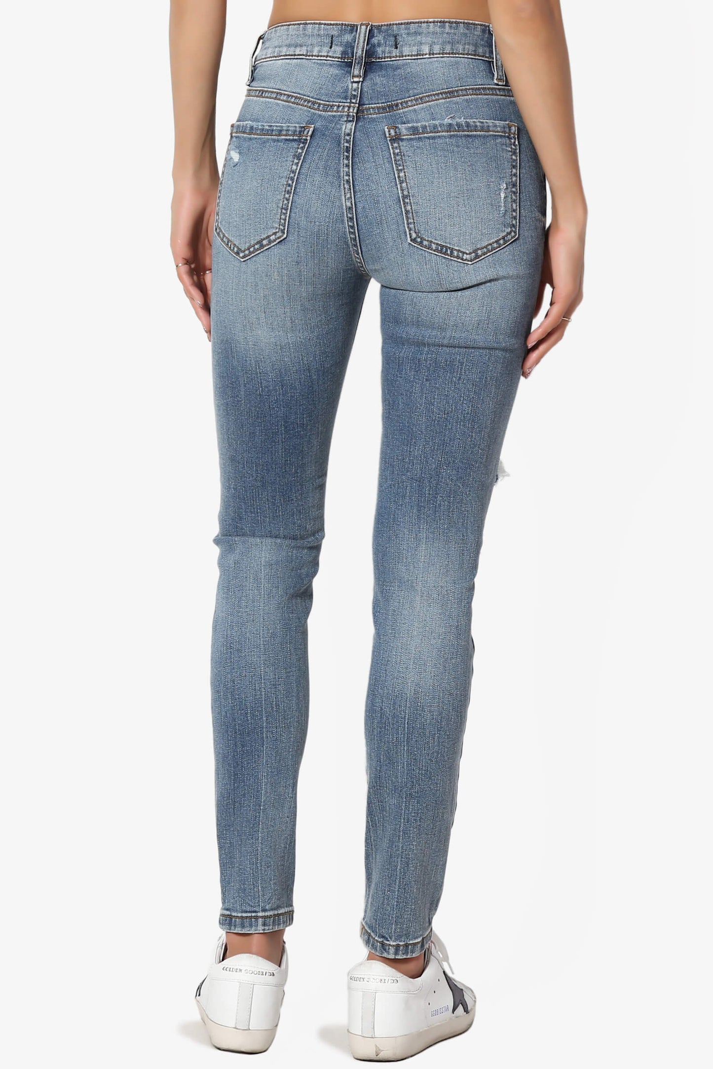 Load image into Gallery viewer, Dixon High Rise Ripped Skinny Jeans MEDIUM_2
