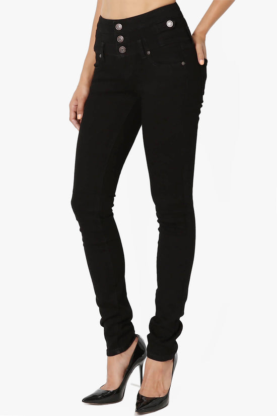 Imogen Mid Rise Black Skinny Jeans BLACK_3
