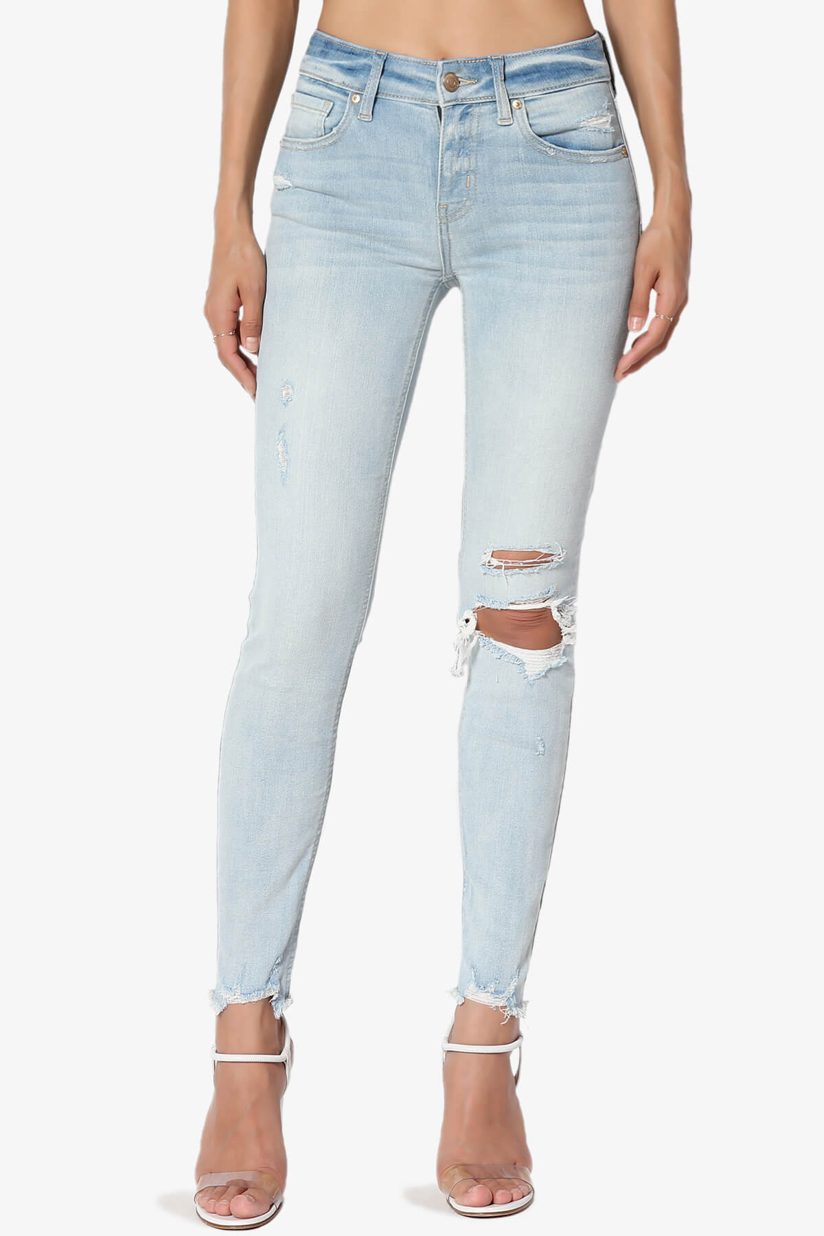 Josie Mid Rise Skinny Jeans in Cold Blooded LT LIGHT_1
