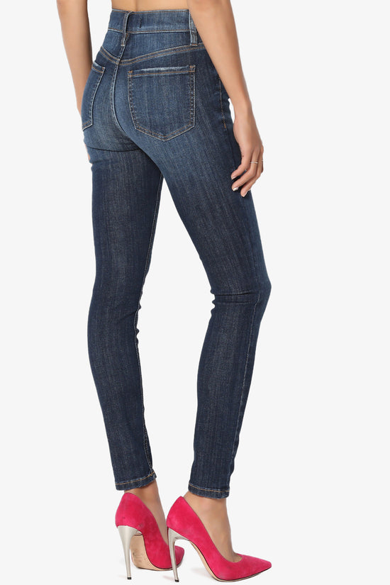 Load image into Gallery viewer, Imogen Button High Waist Jeans
