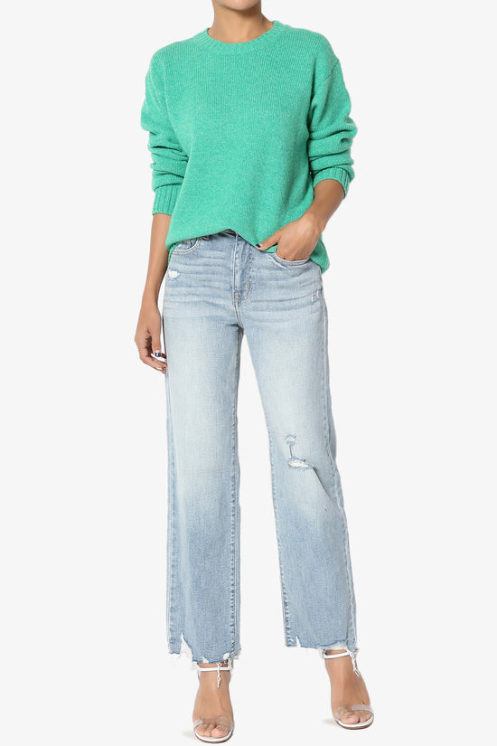 Load image into Gallery viewer, Dawn High Rise Wide Leg Crop Jeans in LT
