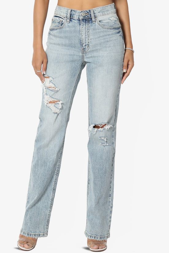Load image into Gallery viewer, Codi High Rise Dad Jeans in Light
