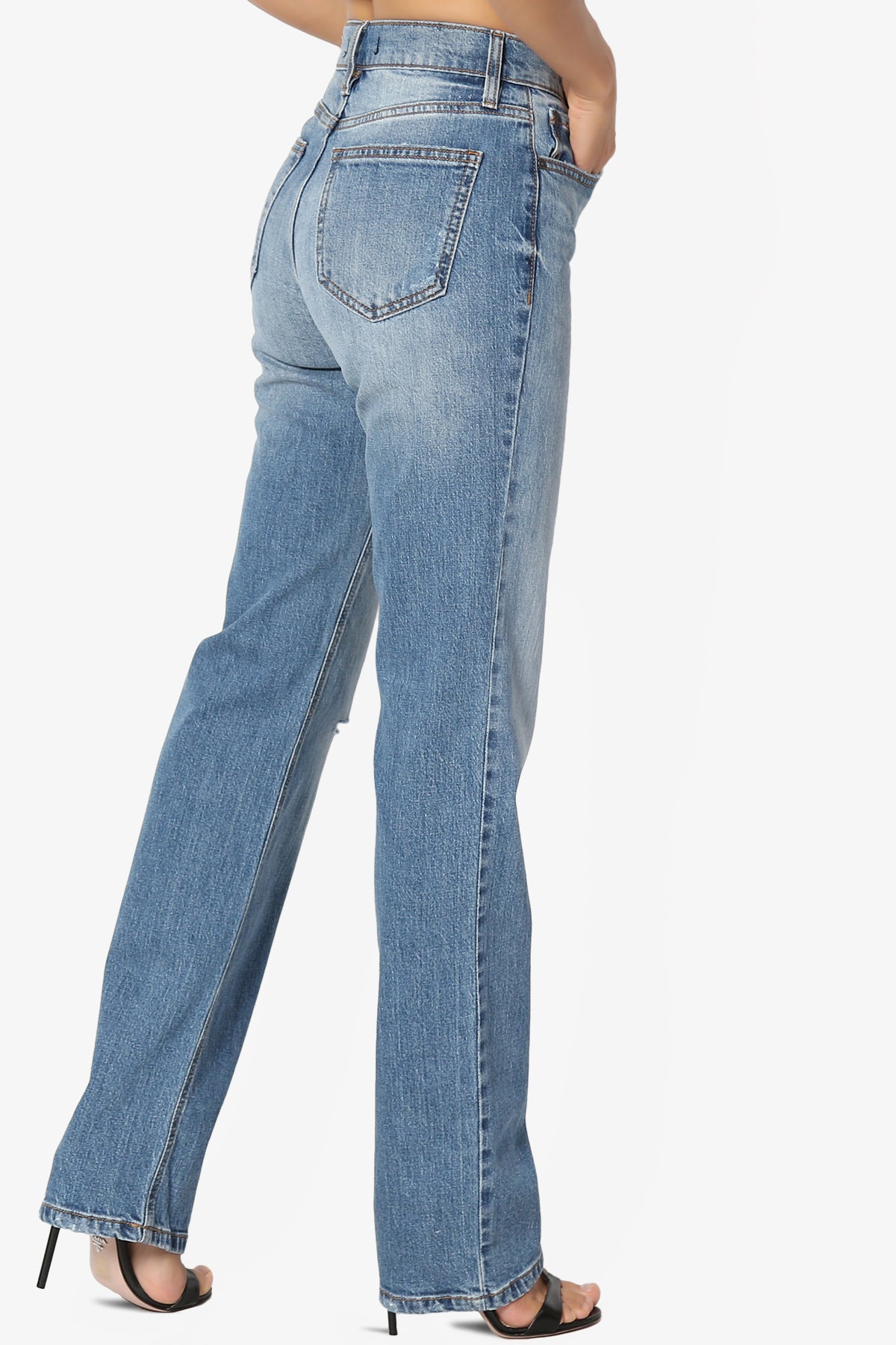 Load image into Gallery viewer, Codi High Rise Dad Jeans in Dark
