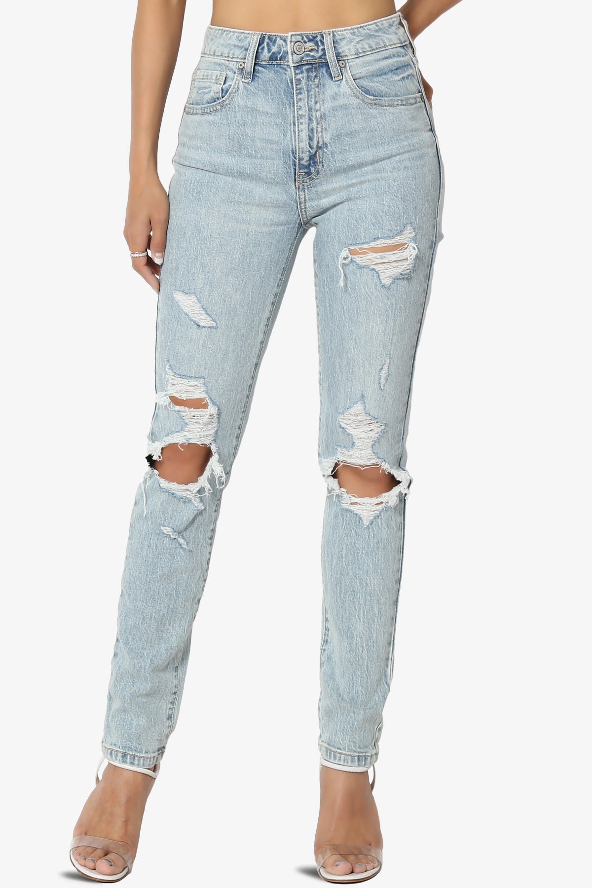High Rise Mom Jeans