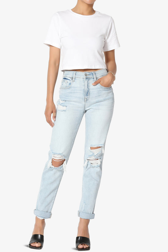 Load image into Gallery viewer, Rocky High Rise Boyfriend Jeans
