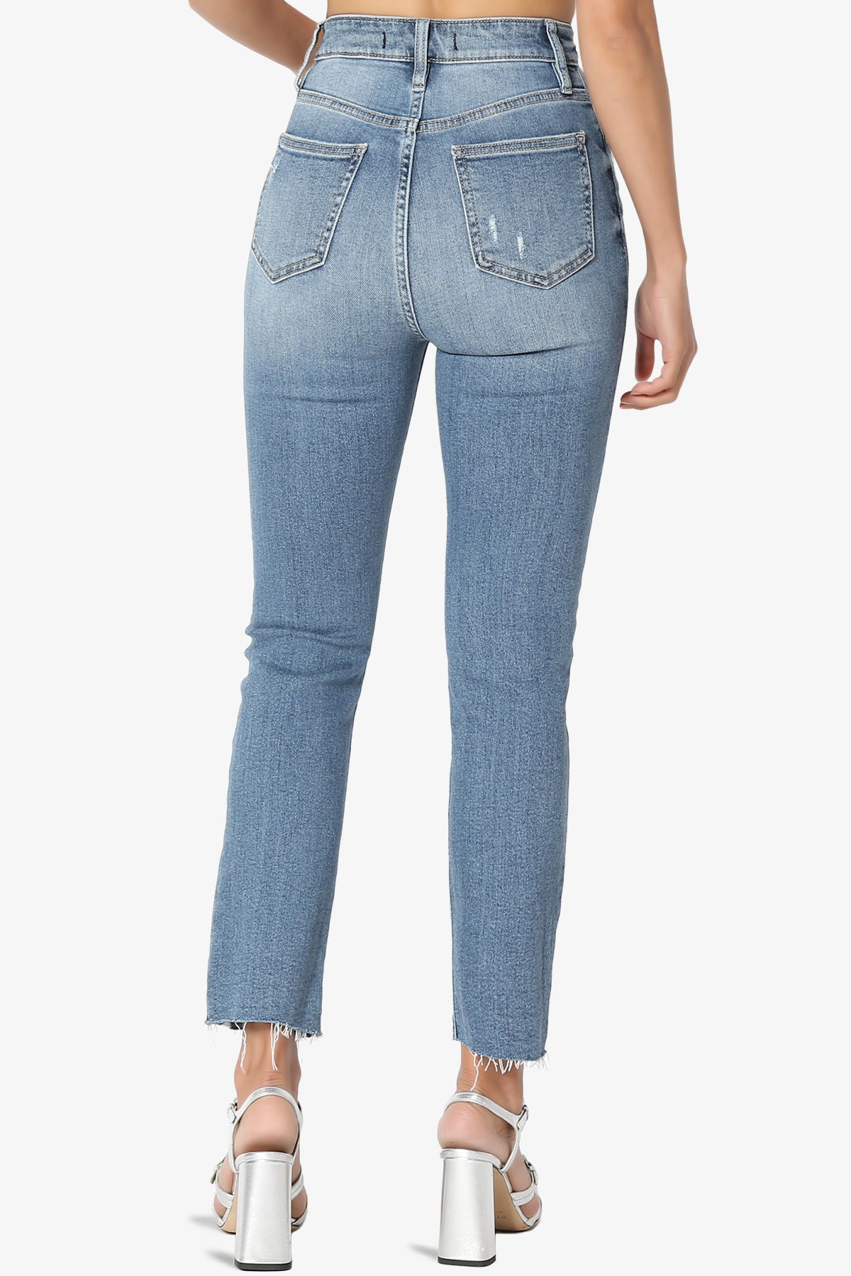 Load image into Gallery viewer, Ally Ultra High Rise Crop Straight Jeans MEDIUM_2
