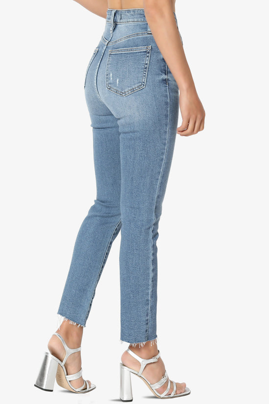 Load image into Gallery viewer, Ally Ultra High Rise Crop Straight Jeans MEDIUM_4
