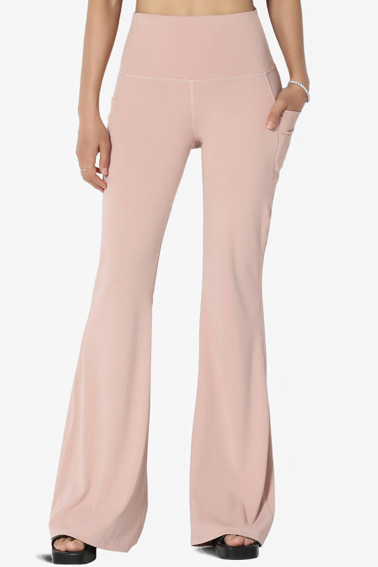 TheMogan Women's PLUS Slit Pocket Mid Rise Stretch Capri Trouser Mid Calf  Crop Pants