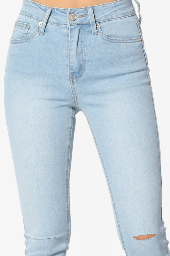 Load image into Gallery viewer, Joan High Rise Crop Skinny Jeans LIGHT_5
