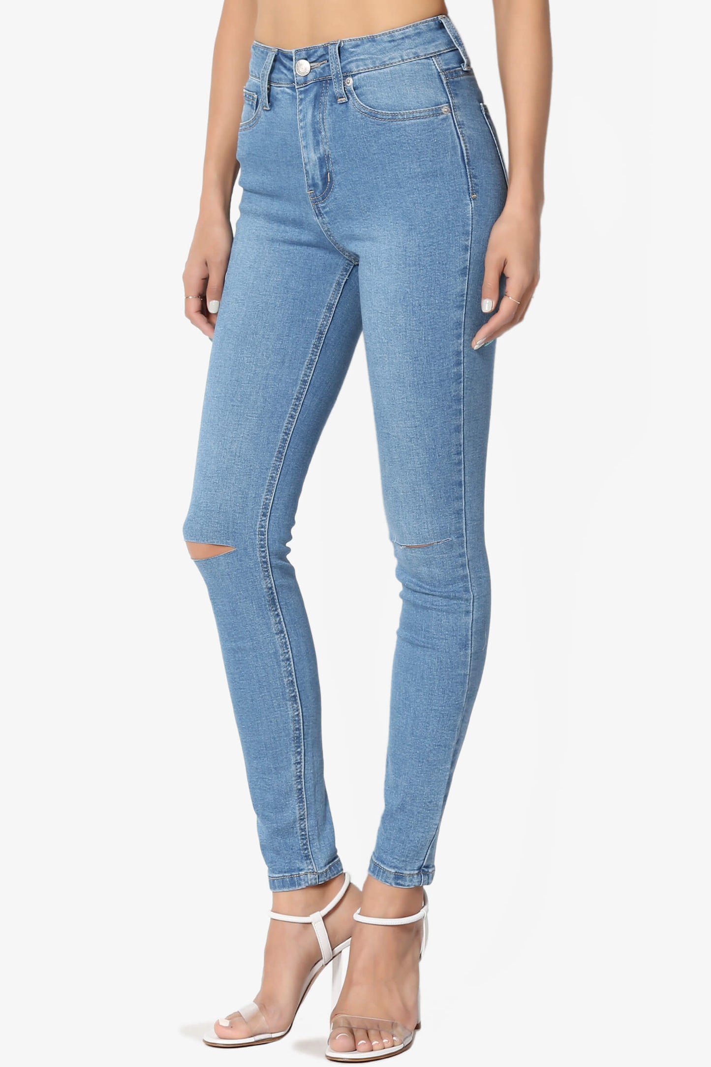 Load image into Gallery viewer, Joan High Rise Crop Skinny Jeans MEDIUM_3
