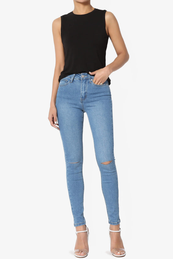 Load image into Gallery viewer, Joan High Rise Crop Skinny Jeans MEDIUM_6
