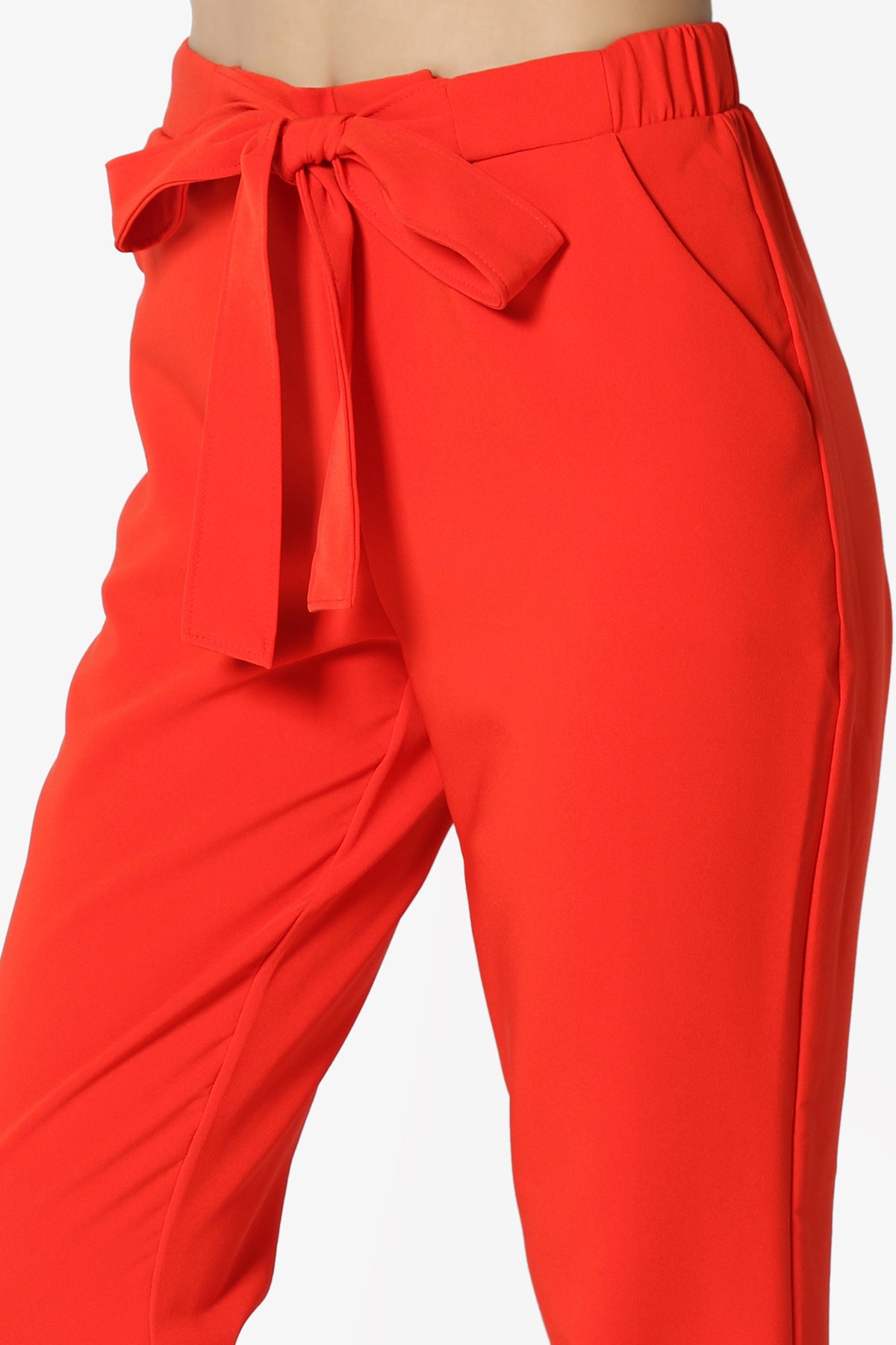 Load image into Gallery viewer, Reisel Bow Elastic High Rise Trouser
