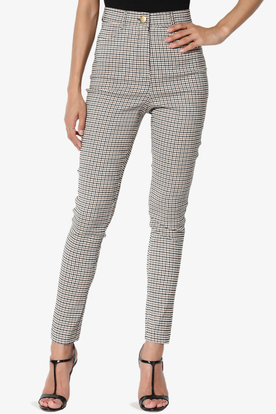 Load image into Gallery viewer, Selenia High Waisted Check Trousers
