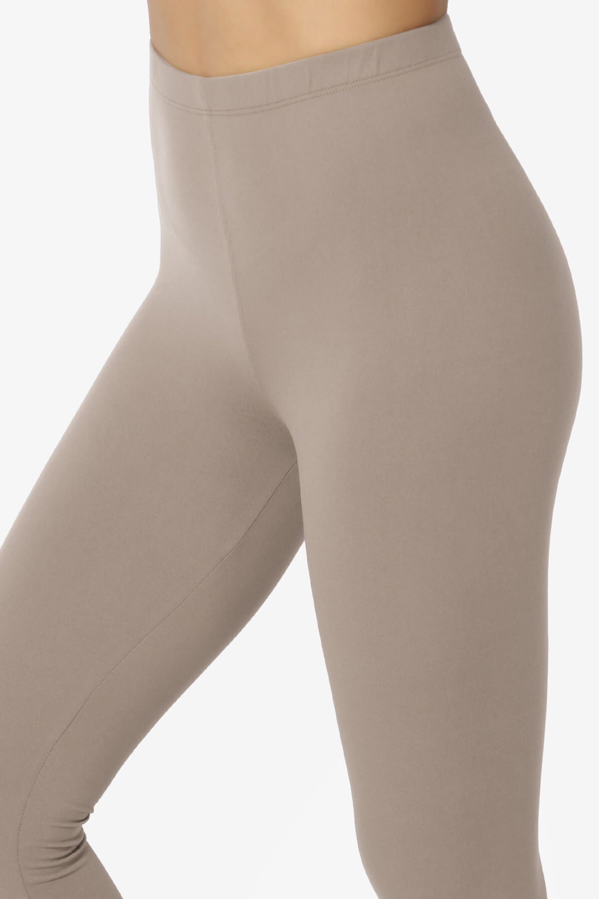 Load image into Gallery viewer, Loreen High Rise Microfiber Ankle Leggings LIGHT MOCHA_5
