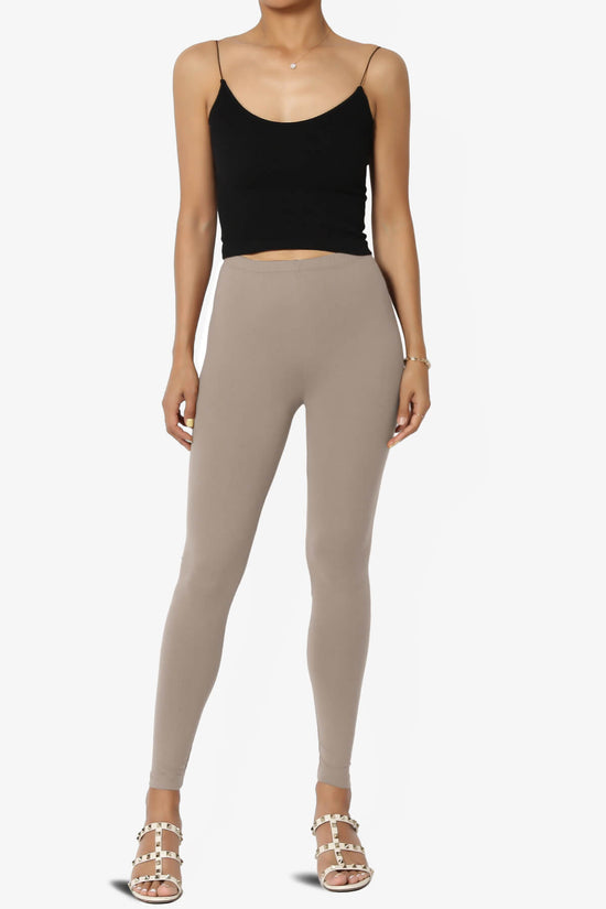 Load image into Gallery viewer, Loreen High Rise Microfiber Ankle Leggings LIGHT MOCHA_6
