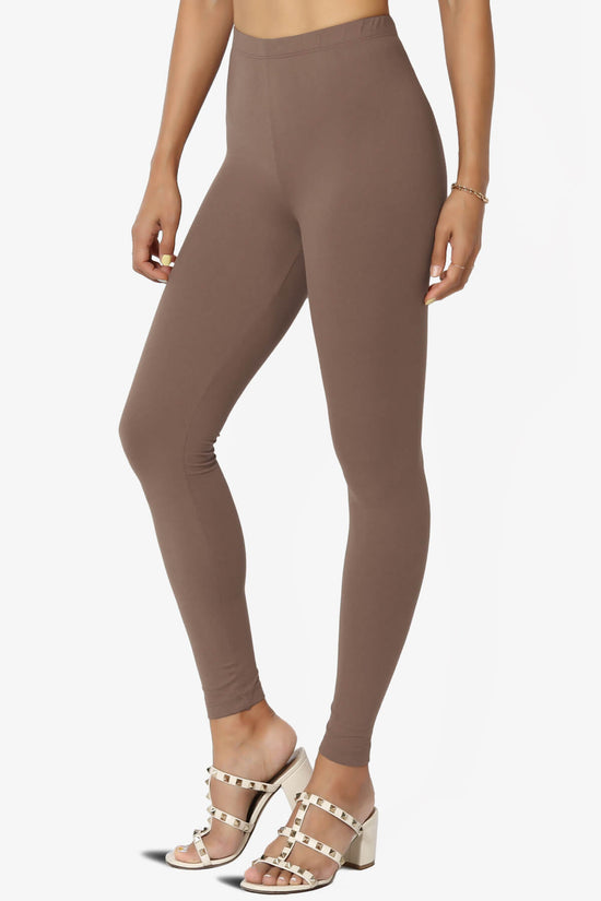 Load image into Gallery viewer, Loreen High Rise Microfiber Ankle Leggings MOCHA_3
