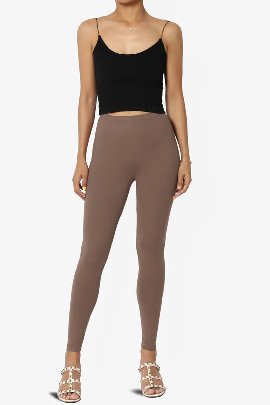Load image into Gallery viewer, Loreen High Rise Microfiber Ankle Leggings MOCHA_6

